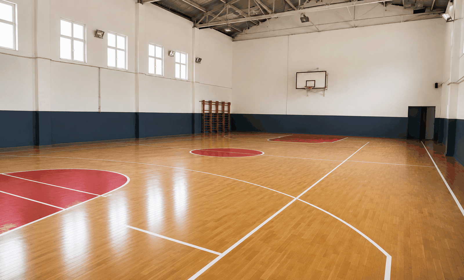 Spor Salonu Zemin Uygulaması sonrası örnek görünüm